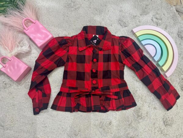 Camisa BELLA xadrez
