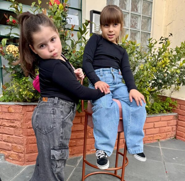 Calça Cargo Jeans - Imagem 3